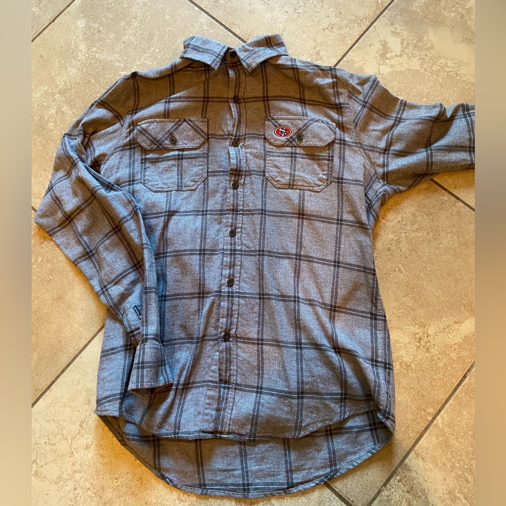 San Fransisco 49er flannel